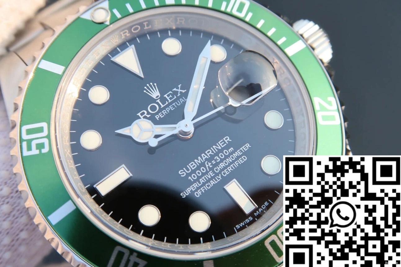 Submariner Green 16610LV-93250 JF Rolex Bezel Factory 0922